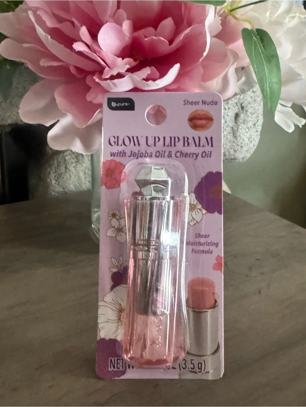 NWT NUDE Glow Up Lip Balm — Mauve ultra lux